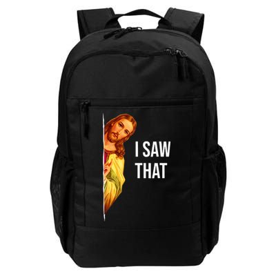 Funny Quote Jesus Meme I Saw That Christian God Backpack