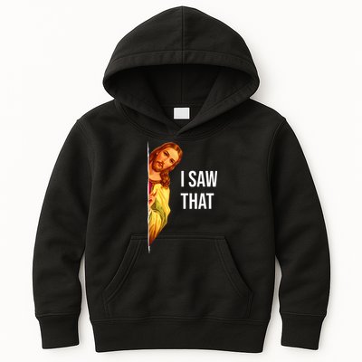 Funny Quote Jesus Meme I Saw That Christian God Kids Hoodie