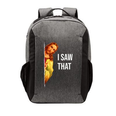 Funny Quote Jesus Meme I Saw That Christian God Vector Backpack