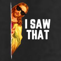 Funny Quote Jesus Meme I Saw That Christian God Adult Drive Performance Visor