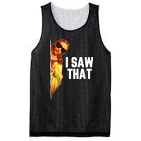 Funny Quote Jesus Meme I Saw That Christian God Mesh Reversible Basketball Jersey Tank