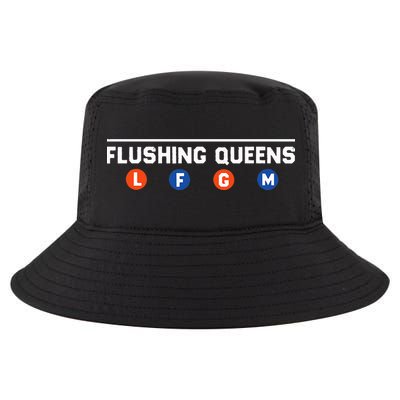 Flushing Queens LFGM Cool Comfort Performance Bucket Hat