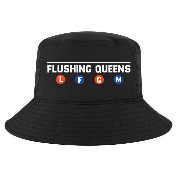 Flushing Queens LFGM Cool Comfort Performance Bucket Hat