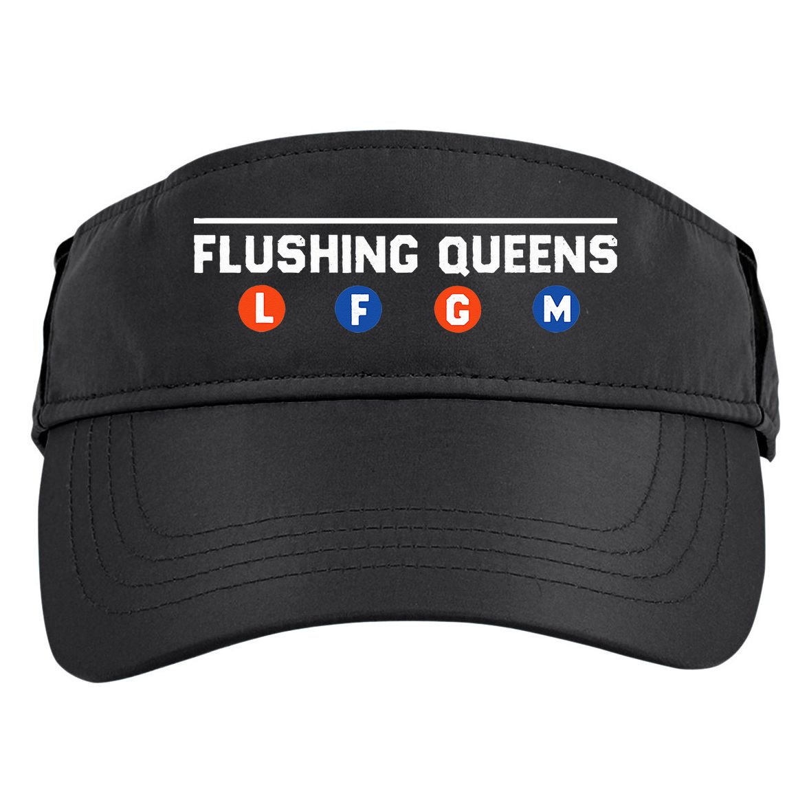 Flushing Queens LFGM Adult Drive Performance Visor