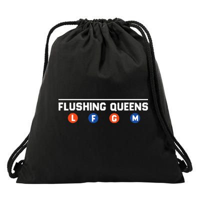 Flushing Queens LFGM Drawstring Bag