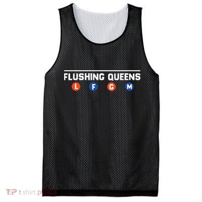 Flushing Queens LFGM Mesh Reversible Basketball Jersey Tank