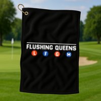 Flushing Queens LFGM Golf Towel