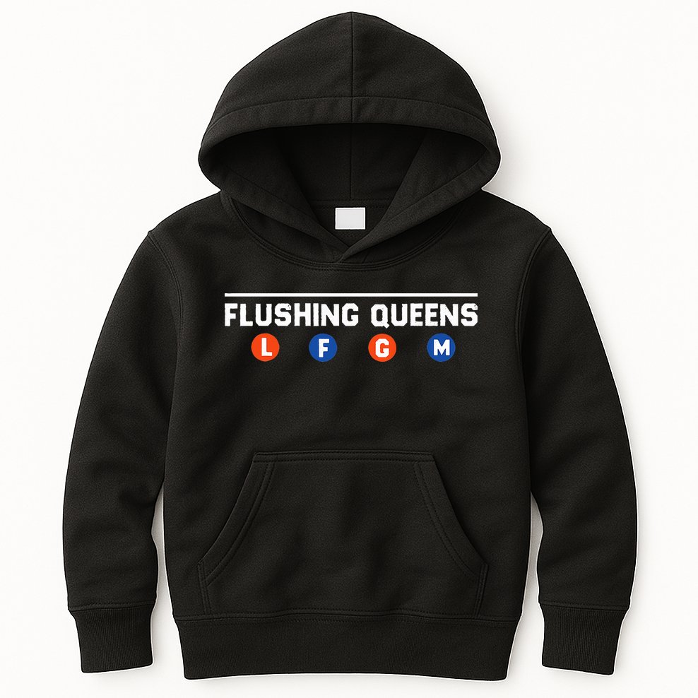 Flushing Queens LFGM Kids Hoodie