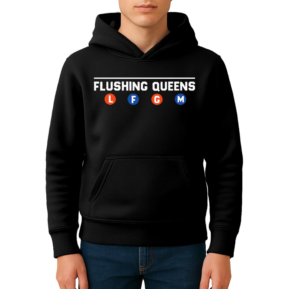 Flushing Queens LFGM Kids Hoodie