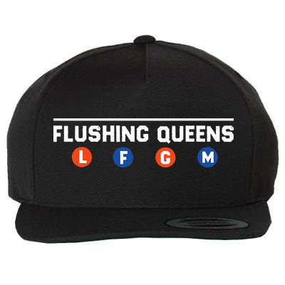 Flushing Queens LFGM Wool Snapback Cap