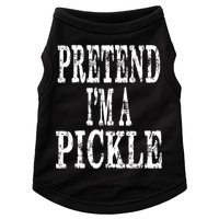Funny Quick Lazy Easy Halloween Costume Pretend Im A Pickle Doggie Tank