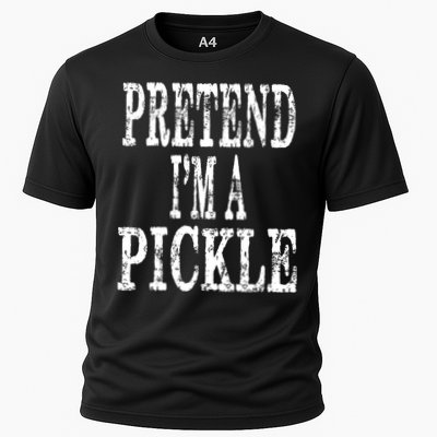 Funny Quick Lazy Easy Halloween Costume Pretend Im A Pickle Performance Shirt