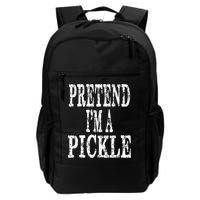 Funny Quick Lazy Easy Halloween Costume Pretend Im A Pickle Backpack
