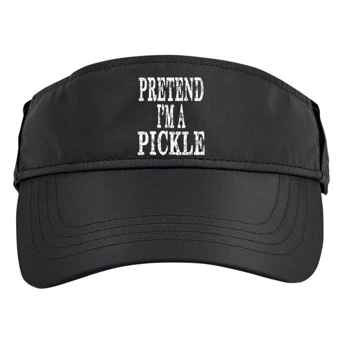 Funny Quick Lazy Easy Halloween Costume Pretend Im A Pickle Adult Drive Performance Visor