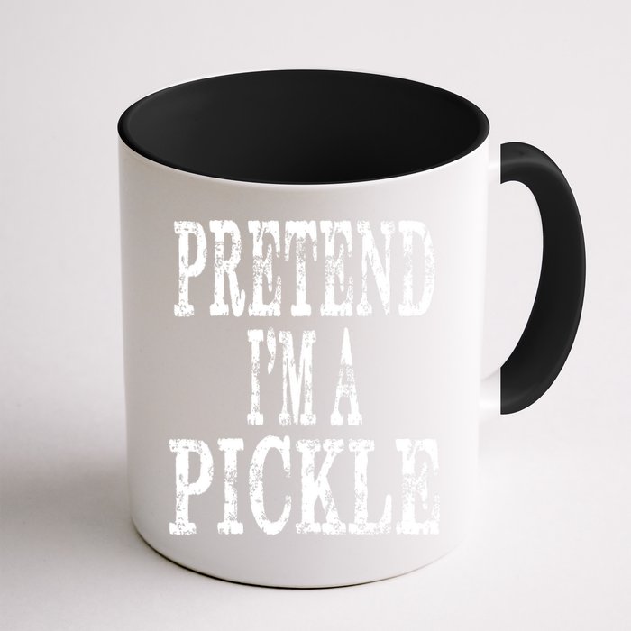 Funny Quick Lazy Easy Halloween Costume Pretend Im A Pickle Mug