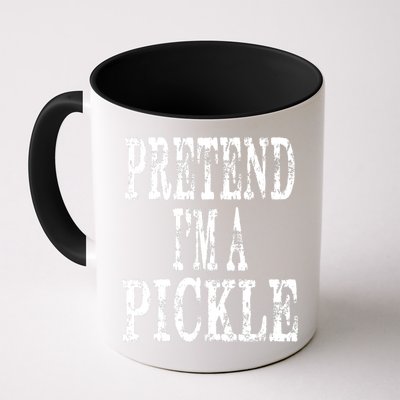 Funny Quick Lazy Easy Halloween Costume Pretend Im A Pickle Mug