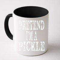 Funny Quick Lazy Easy Halloween Costume Pretend Im A Pickle Mug