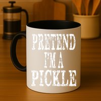 Funny Quick Lazy Easy Halloween Costume Pretend Im A Pickle Mug