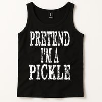 Funny Quick Lazy Easy Halloween Costume Pretend Im A Pickle Tank Top