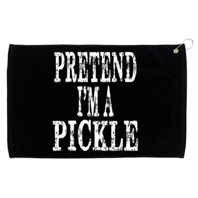 Funny Quick Lazy Easy Halloween Costume Pretend Im A Pickle Grommeted Golf Towel