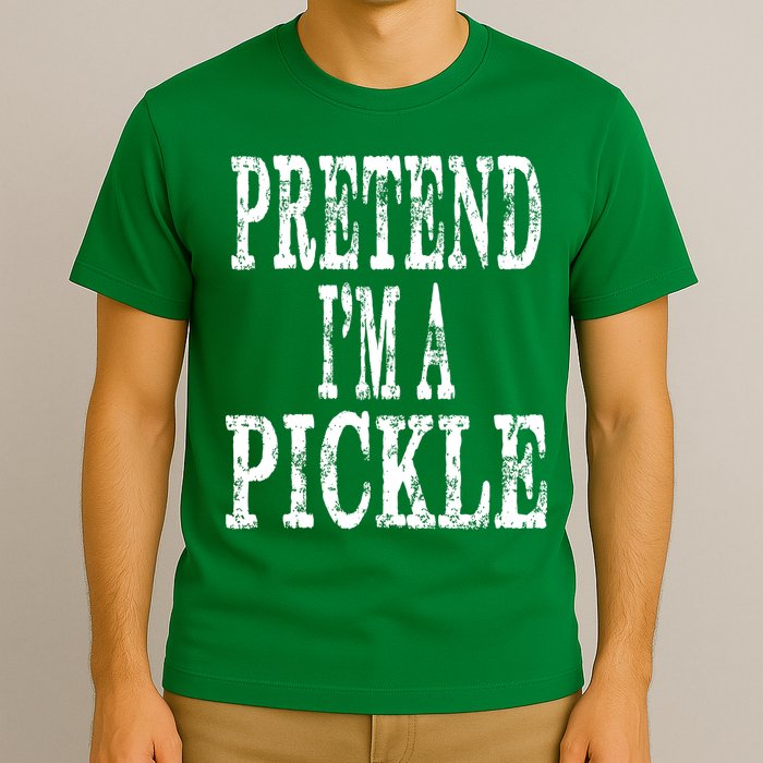 Funny Quick Lazy Easy Halloween Costume Pretend Im A Pickle T-Shirt