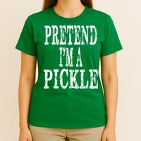 Funny Quick Lazy Easy Halloween Costume Pretend Im A Pickle T-Shirt