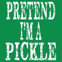 Funny Quick Lazy Easy Halloween Costume Pretend Im A Pickle Toddler T-Shirt
