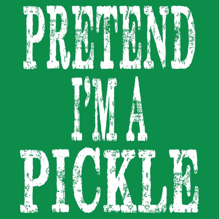 Funny Quick Lazy Easy Halloween Costume Pretend Im A Pickle Toddler T-Shirt