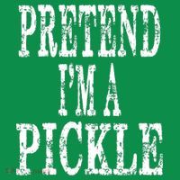 Funny Quick Lazy Easy Halloween Costume Pretend Im A Pickle Women's V-Neck T-Shirt