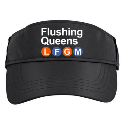 Flushing Queens Lfgm Adult Drive Performance Visor