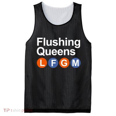 Flushing Queens Lfgm Mesh Reversible Basketball Jersey Tank