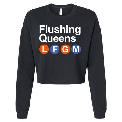 Flushing Queens Lfgm Cropped Pullover Crew