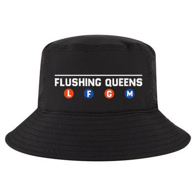 Flushing Queens Lfgm Cool Comfort Performance Bucket Hat