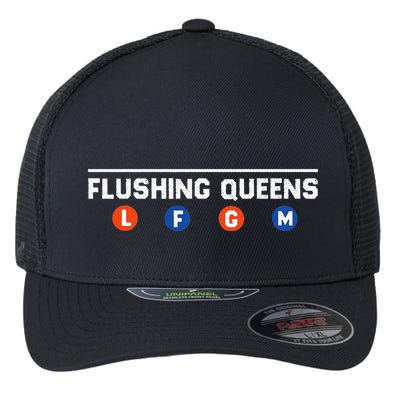 Flushing Queens Lfgm Flexfit Unipanel Trucker Cap