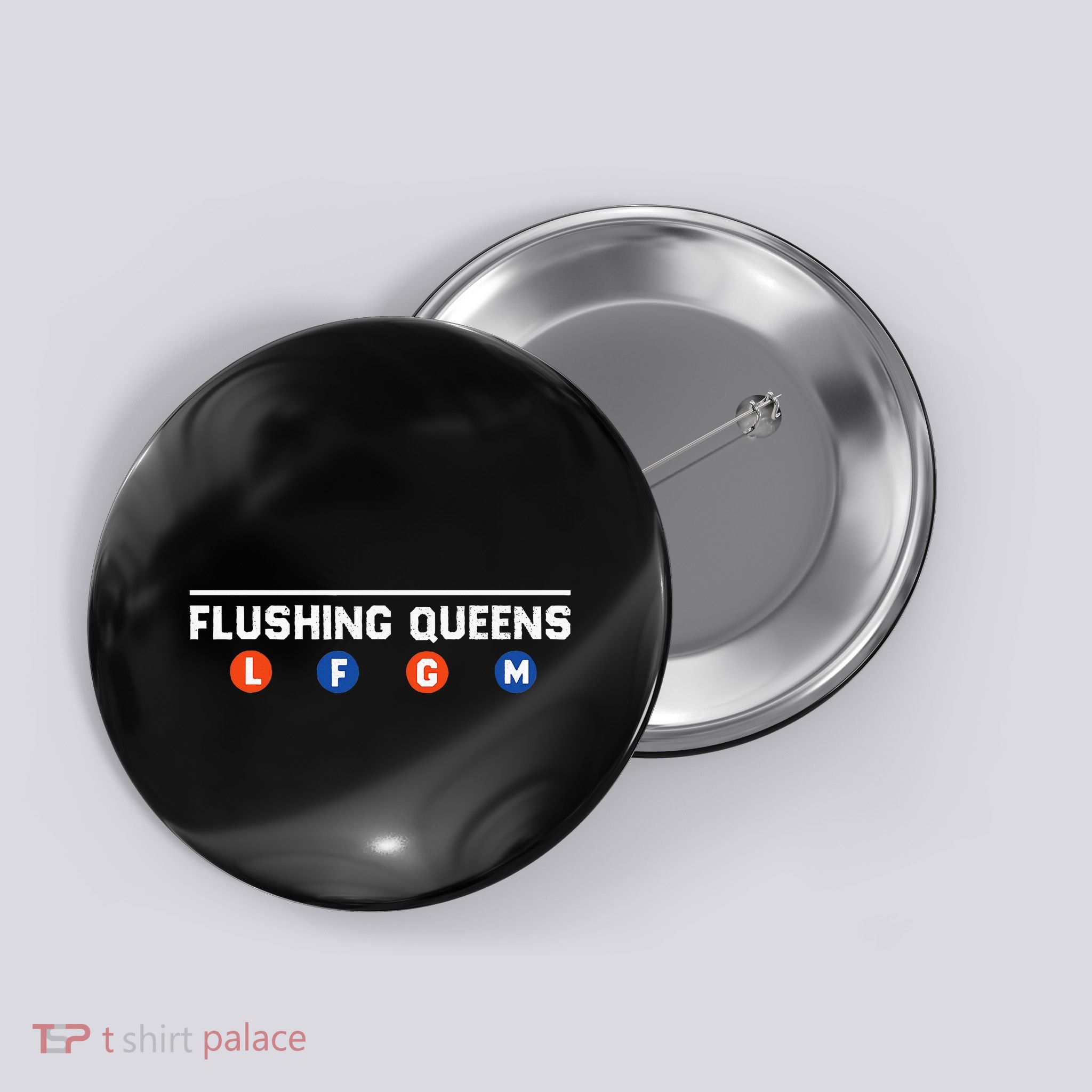 Flushing Queens Lfgm Button