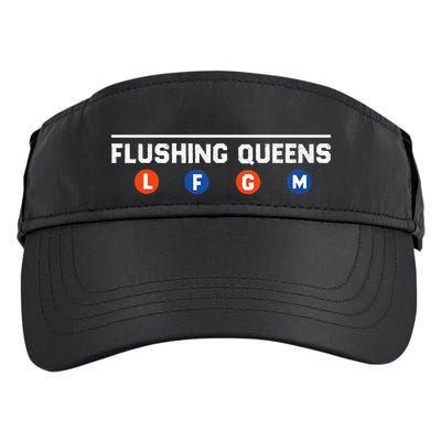Flushing Queens Lfgm Adult Drive Performance Visor