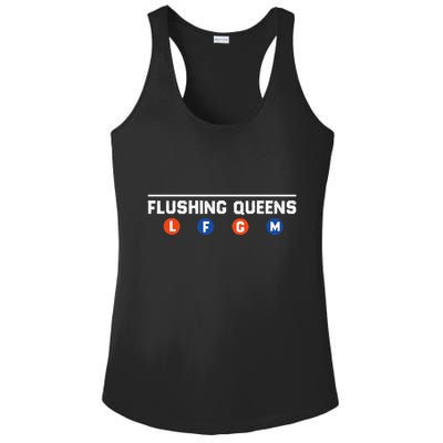 Flushing Queens Lfgm Ladies PosiCharge Competitor Racerback Tank