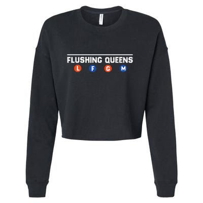Flushing Queens Lfgm Cropped Pullover Crew