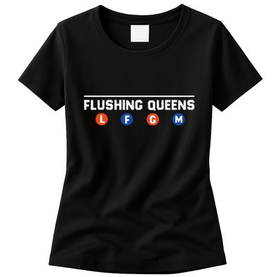 Flushing Queens Lfgm Womens T-Shirt