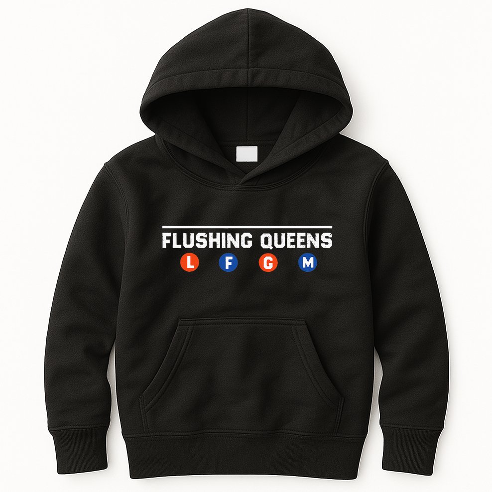 Flushing Queens Lfgm Kids Hoodie