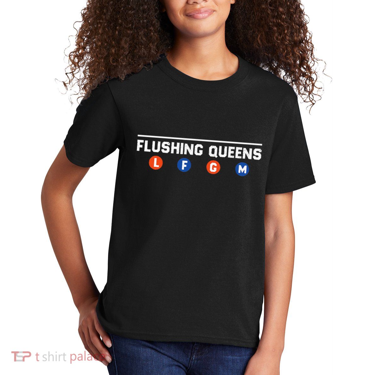 Flushing Queens Lfgm Kids T-Shirt