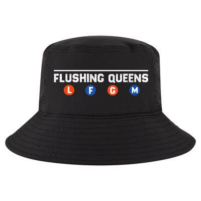 Flushing Queens LFGM Cool Comfort Performance Bucket Hat