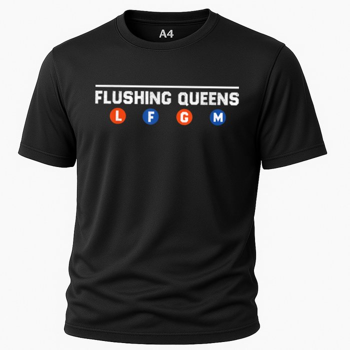 Flushing Queens LFGM Cooling Performance Crew T-Shirt
