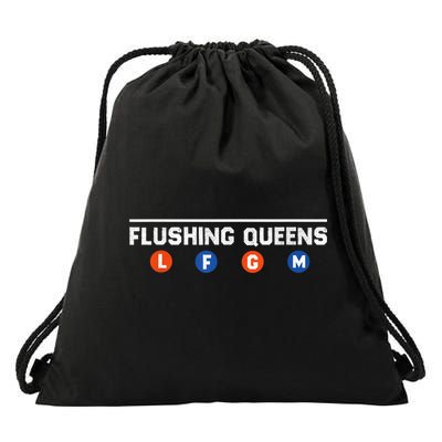 Flushing Queens LFGM Drawstring Bag