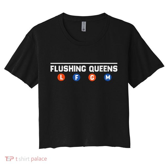 Flushing Queens LFGM Crop Top