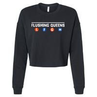 Flushing Queens LFGM Cropped Pullover Crew