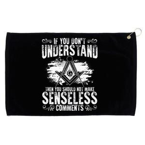 Freemason Quotes Masonry Freemasonry Masonic Freemasons Grommeted Golf Towel