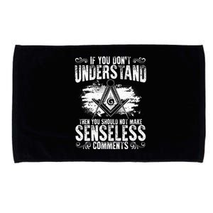 Freemason Quotes Masonry Freemasonry Masonic Freemasons Microfiber Hand Towel