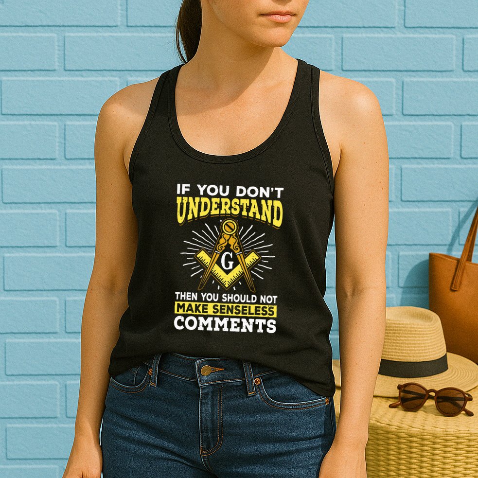 Freemason Quotes Masonry Masonic Freemasons Freemasonry Womens Tank Top