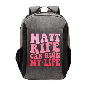 Funny Quote Matt Rife Can Ruin My Life Funny Wavy Retro Vector Backpack